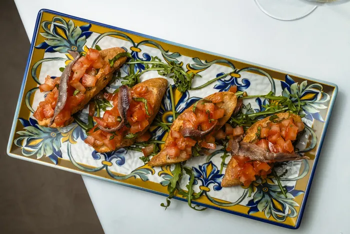 Appetisers and gourmet starters at George & Dragon Restaurant Bucharest